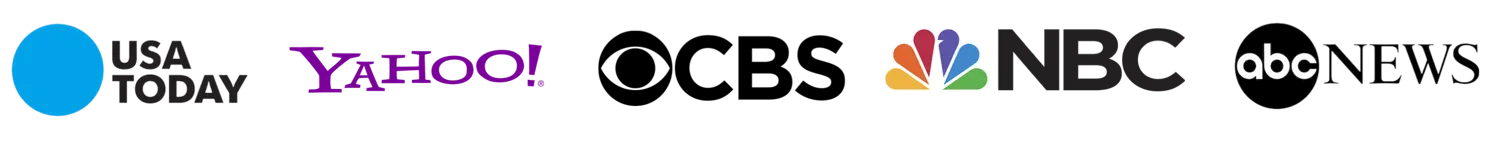FlowMist™ high-pressure filtered showerhead, featured in major outlets like USA Today, NBC, Yahoo, and ABC News for its innovative design and water-saving benefits.
